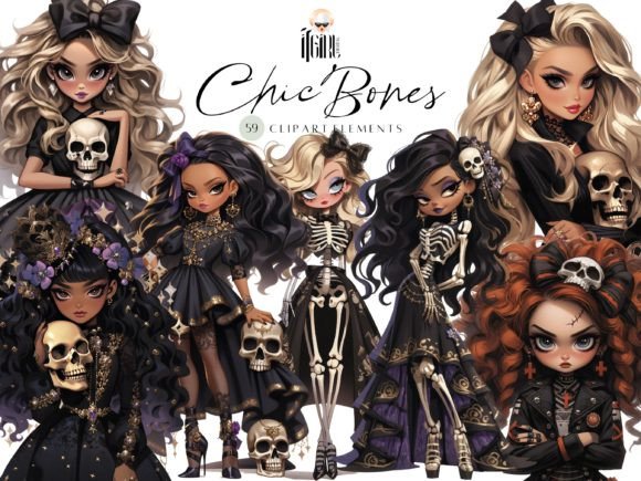 Download Halloween Dolls Clipart - Halloween dolls Collection