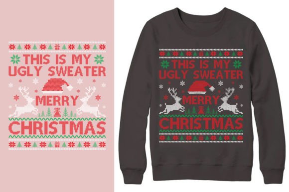 Download Ugly Christmas Sweater Design - Premium Bundle