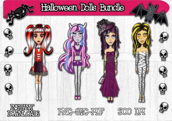 Download Halloween Dolls - Halloween dolls Collection