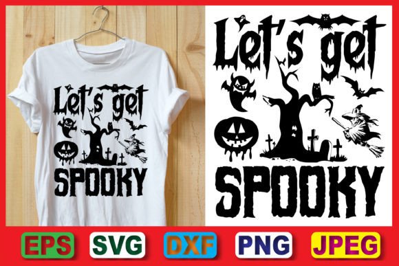 Download Let's Get Spooky Halloween Design - Premium Resources